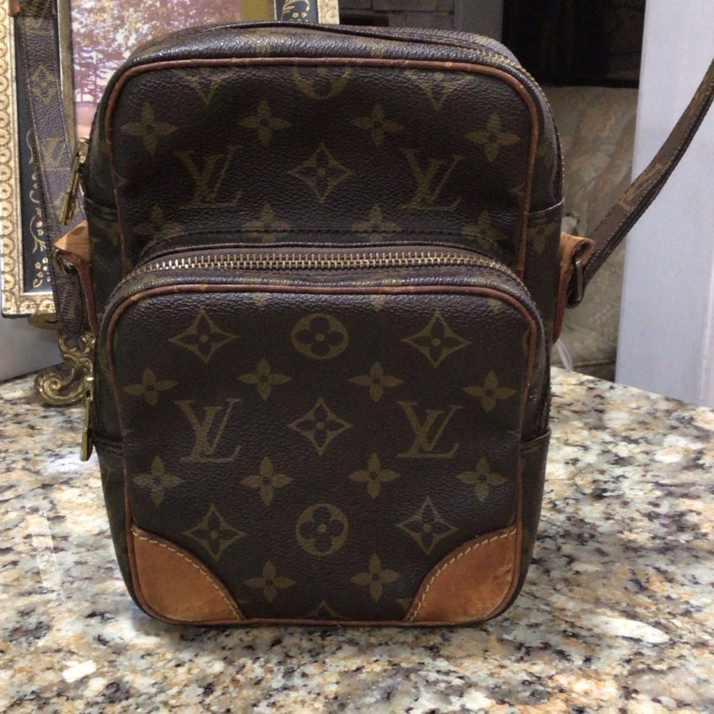 Louis Vuitton Vintage Amazon Monogram Crossbody Bag